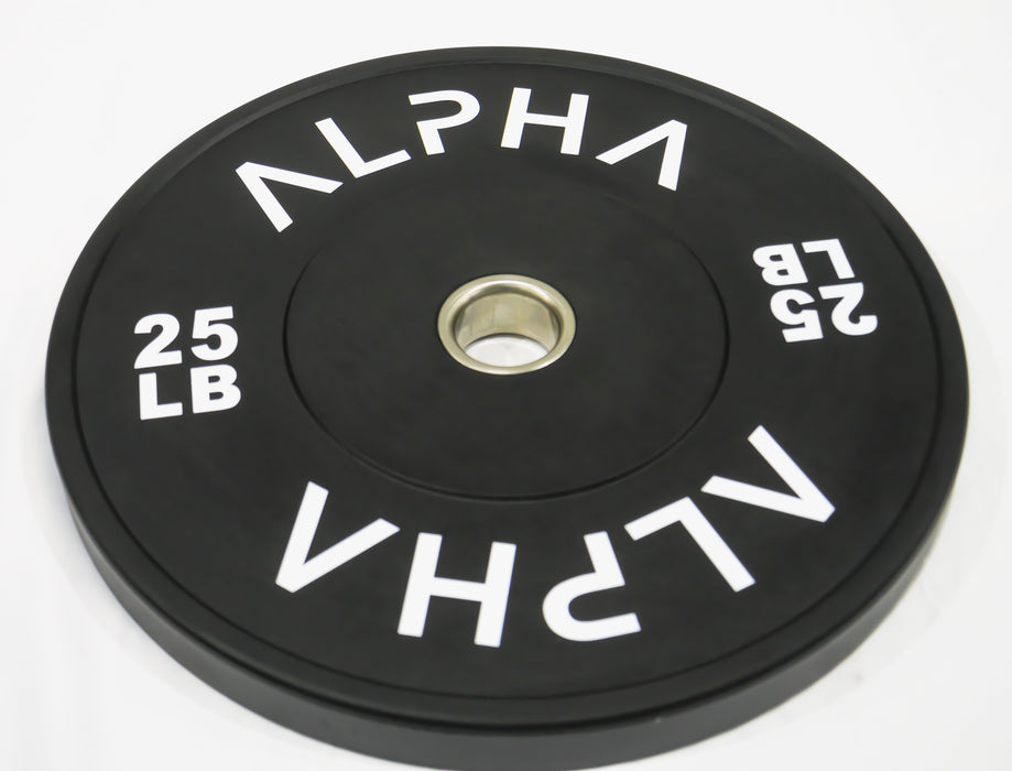 Alpha Bumper Plates - 25lbs (11.3kg)