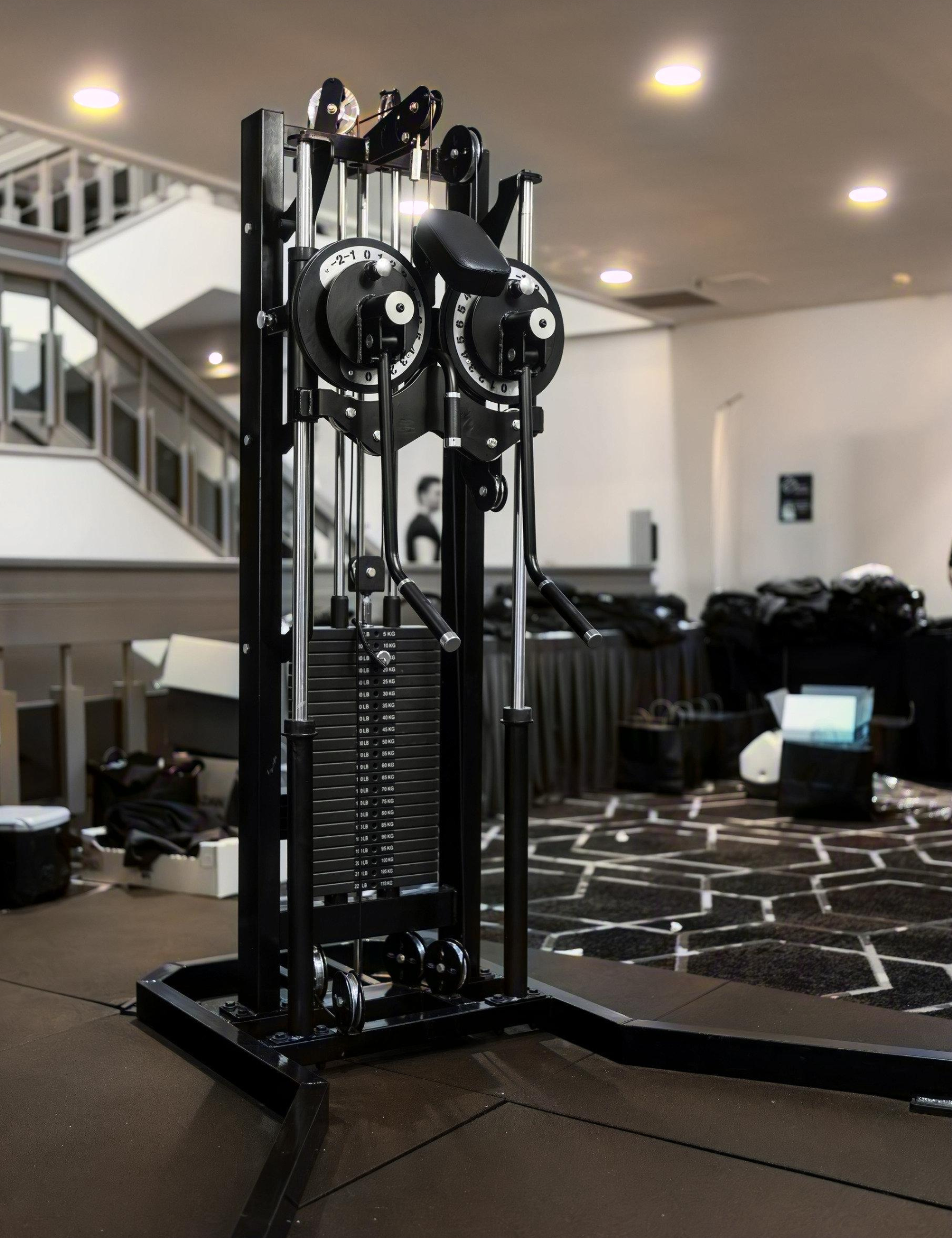 équipement et accessoires de la salle de sport