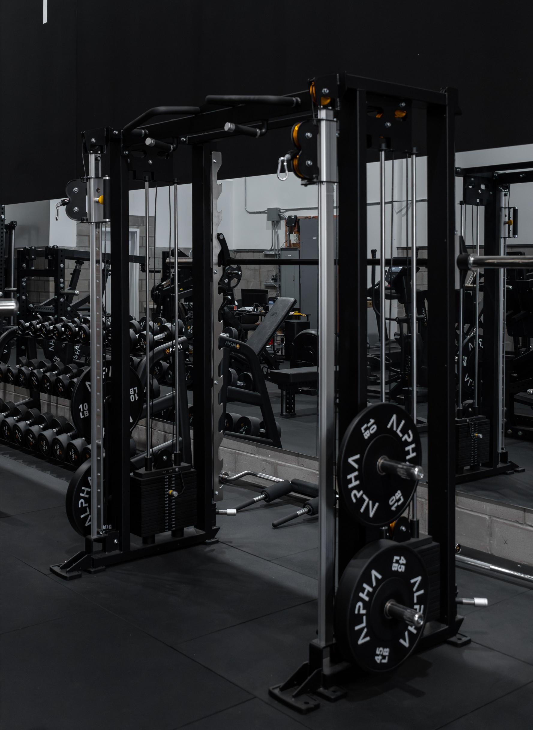 équipement et accessoires de la salle de sport