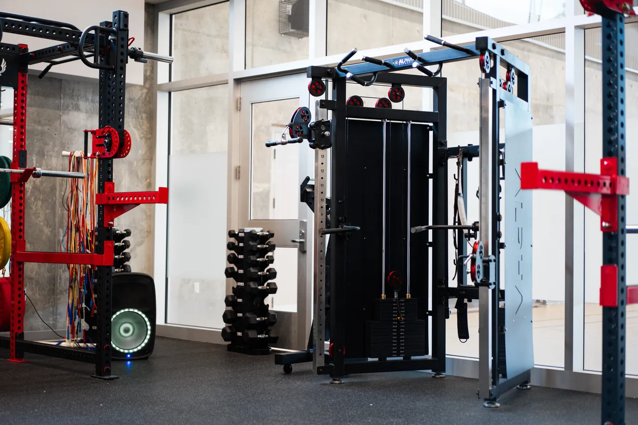 Salle de musculation de l’École secondaire de Chambly
