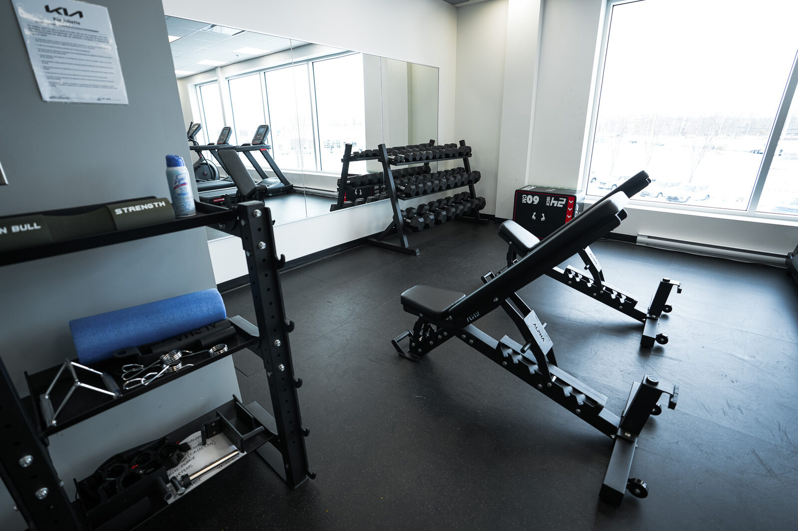 KIA Joliette Corporate Gym Design