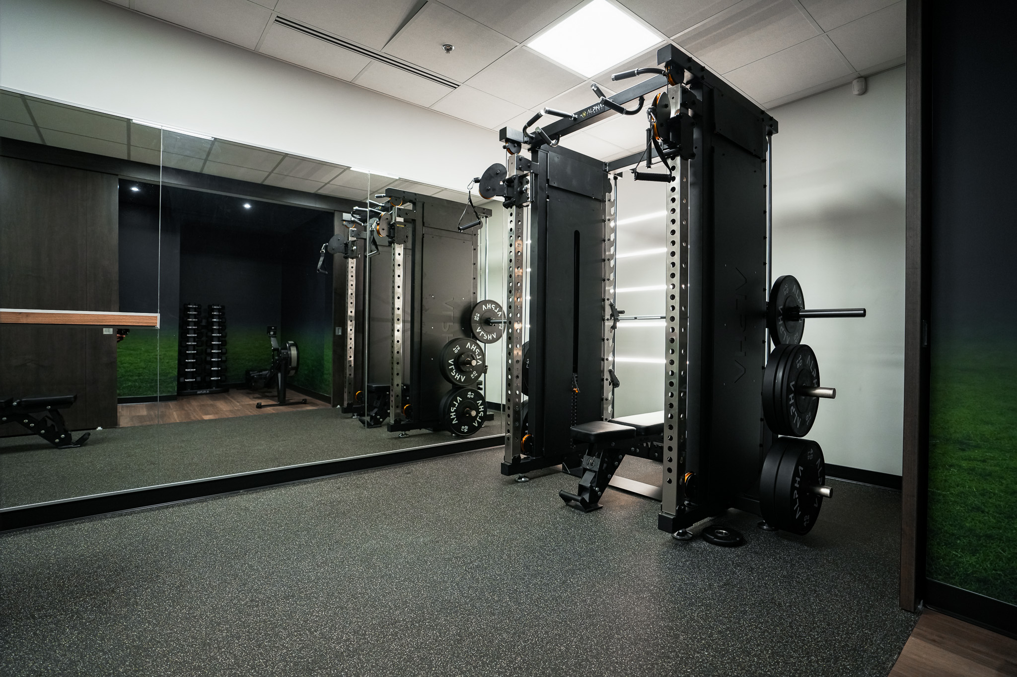 Modern, Efficient Fitness Space
